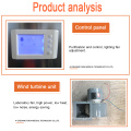 PP laboratory chemical testing fume cabinet